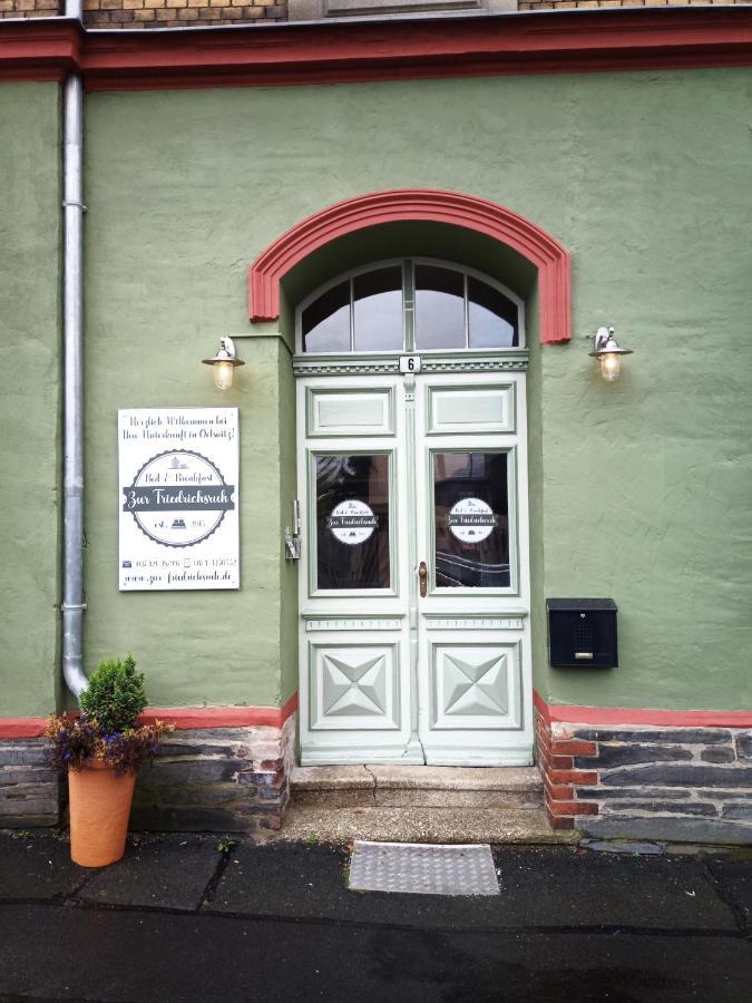 Zur Friedrichsruh Bed & Breakfast Oelsnitz  Bagian luar foto